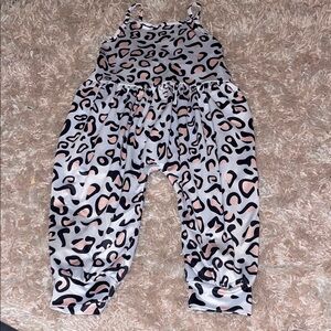 Leopard Print Jumpsuit